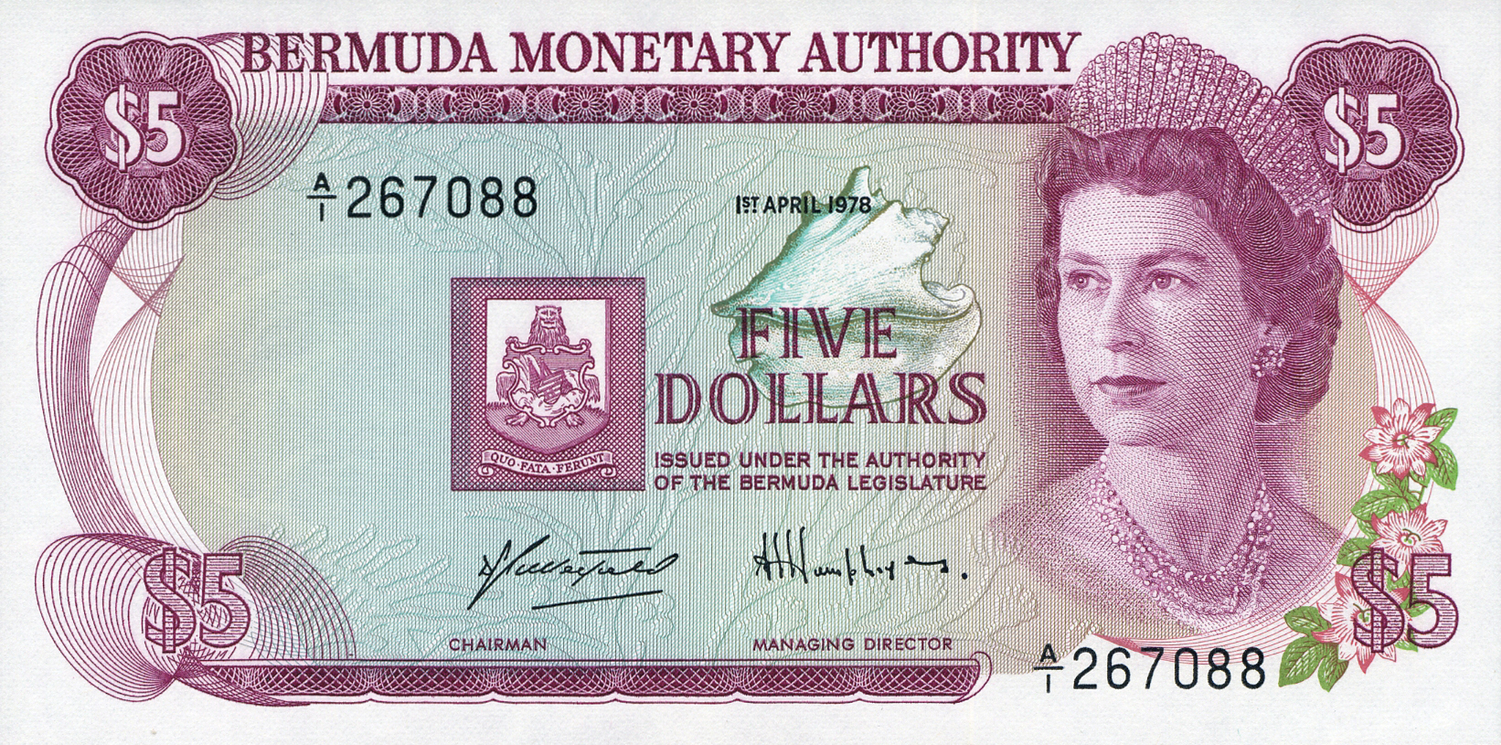  1ST APRIL 1978 Sig 3: Butterfield/Humphreys Prefix A/1 