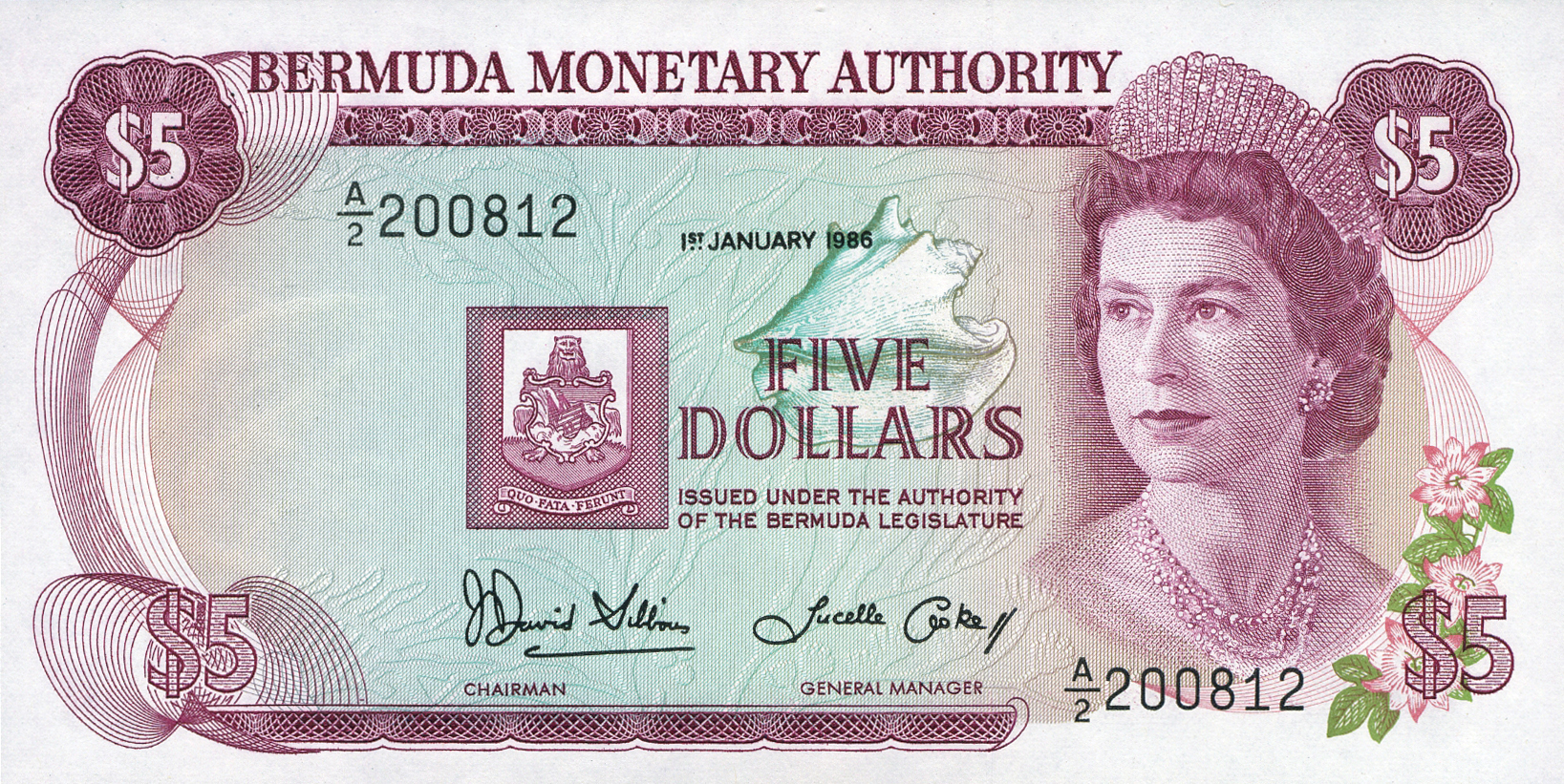  1ST JANUARY 1986 Sig 6: Gibbons/Cooke 