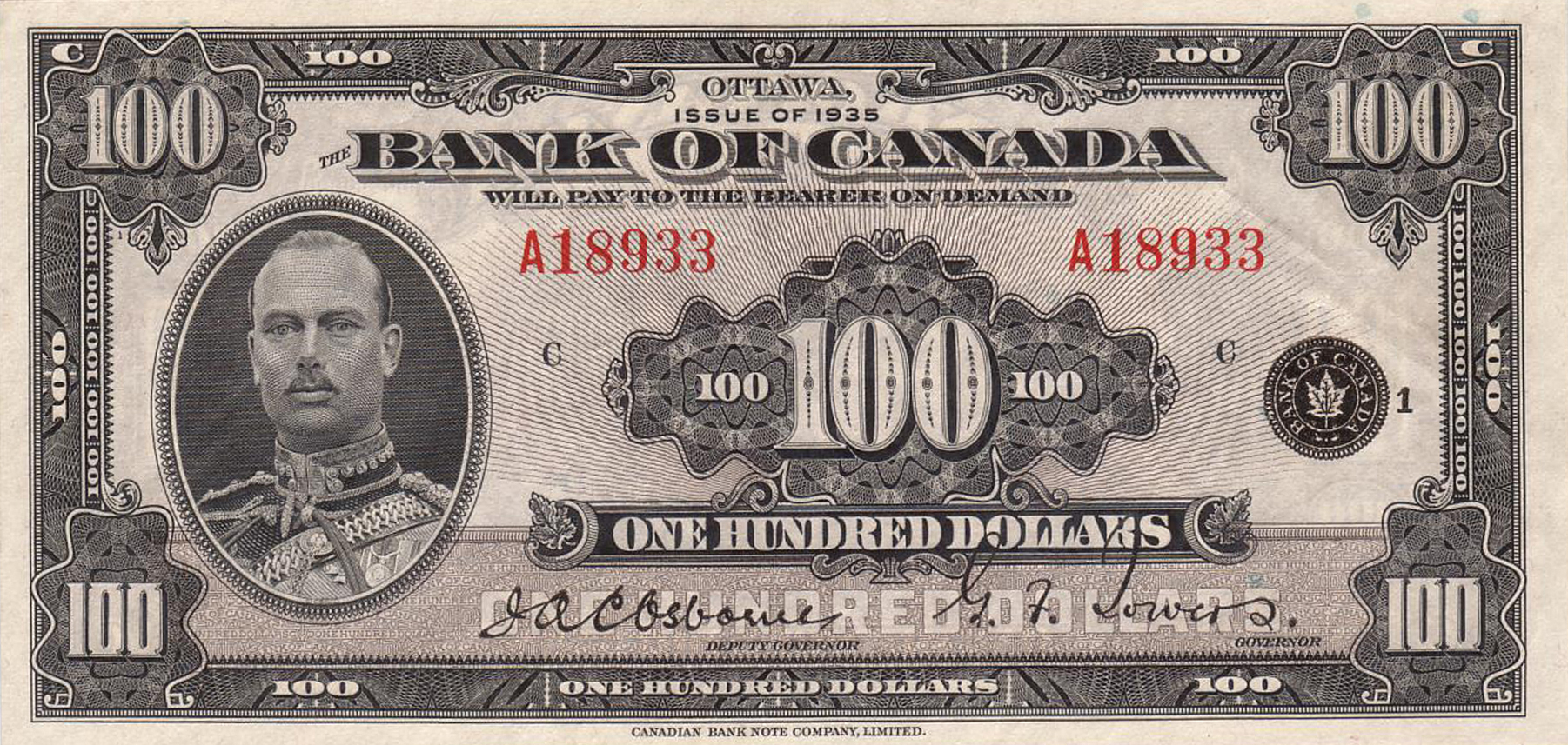  1935 Sig 1: Osborne/Towers Prefix F Intro: 11 03 1935 