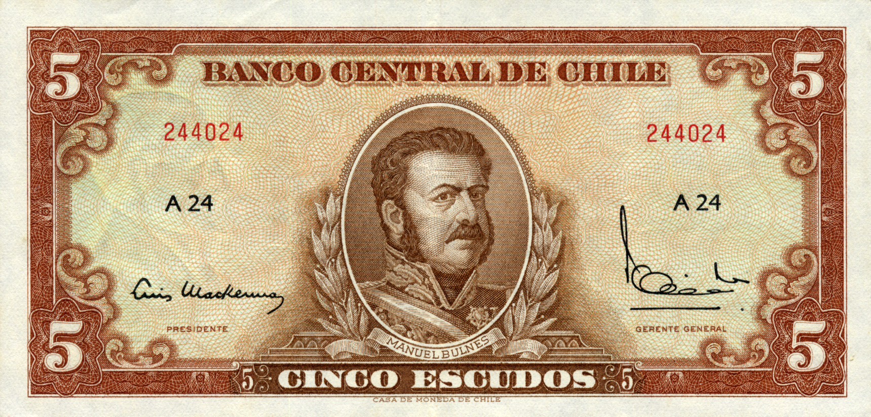  No date Sig 13: Mackenna/Ibáñez Series A# Intro: 1962 