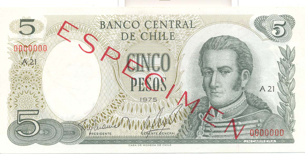  Diagonal red ESPECIMEN ovpt front/back; all-zero s/n 