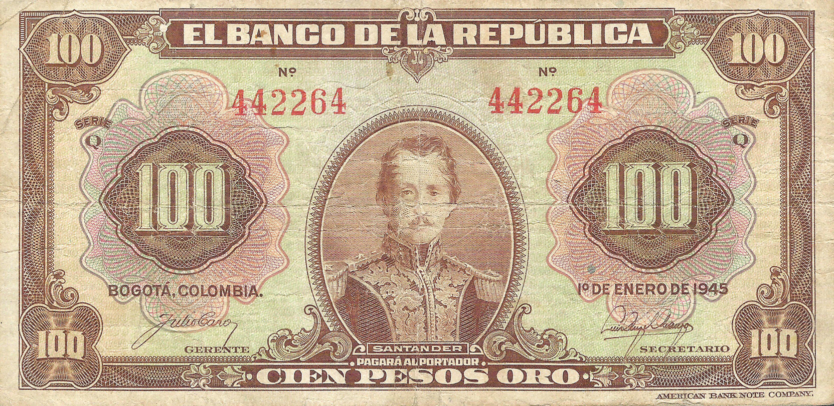  1o DE ENERO DE 1945 