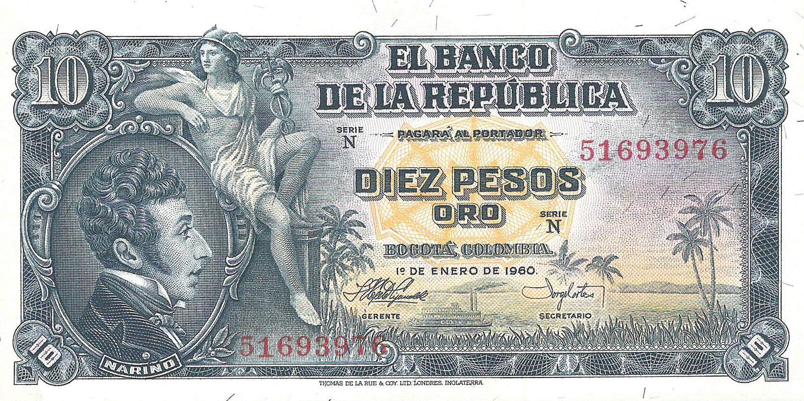  1o DE ENERO DE 1960 Sig 8: Copete/Cortés 