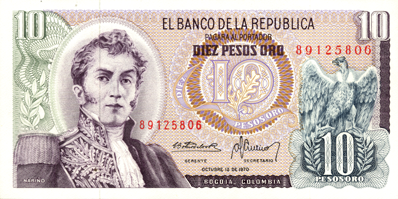  OCTUBRE 12 DE 1970 Sig 11: Botero/Gutiérrez 