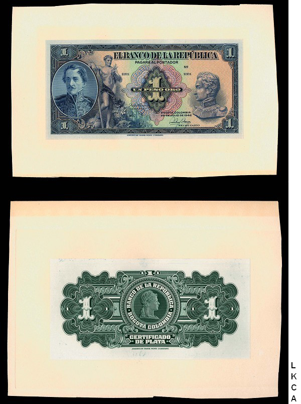  Separate uniface front/back; no ovpt; no perf; no s/n 