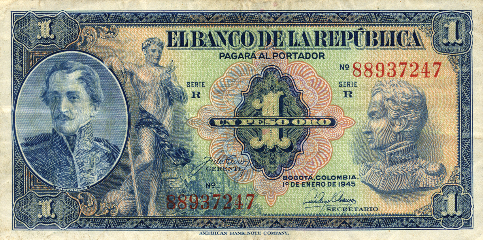  1o DE ENERO DE 1945 