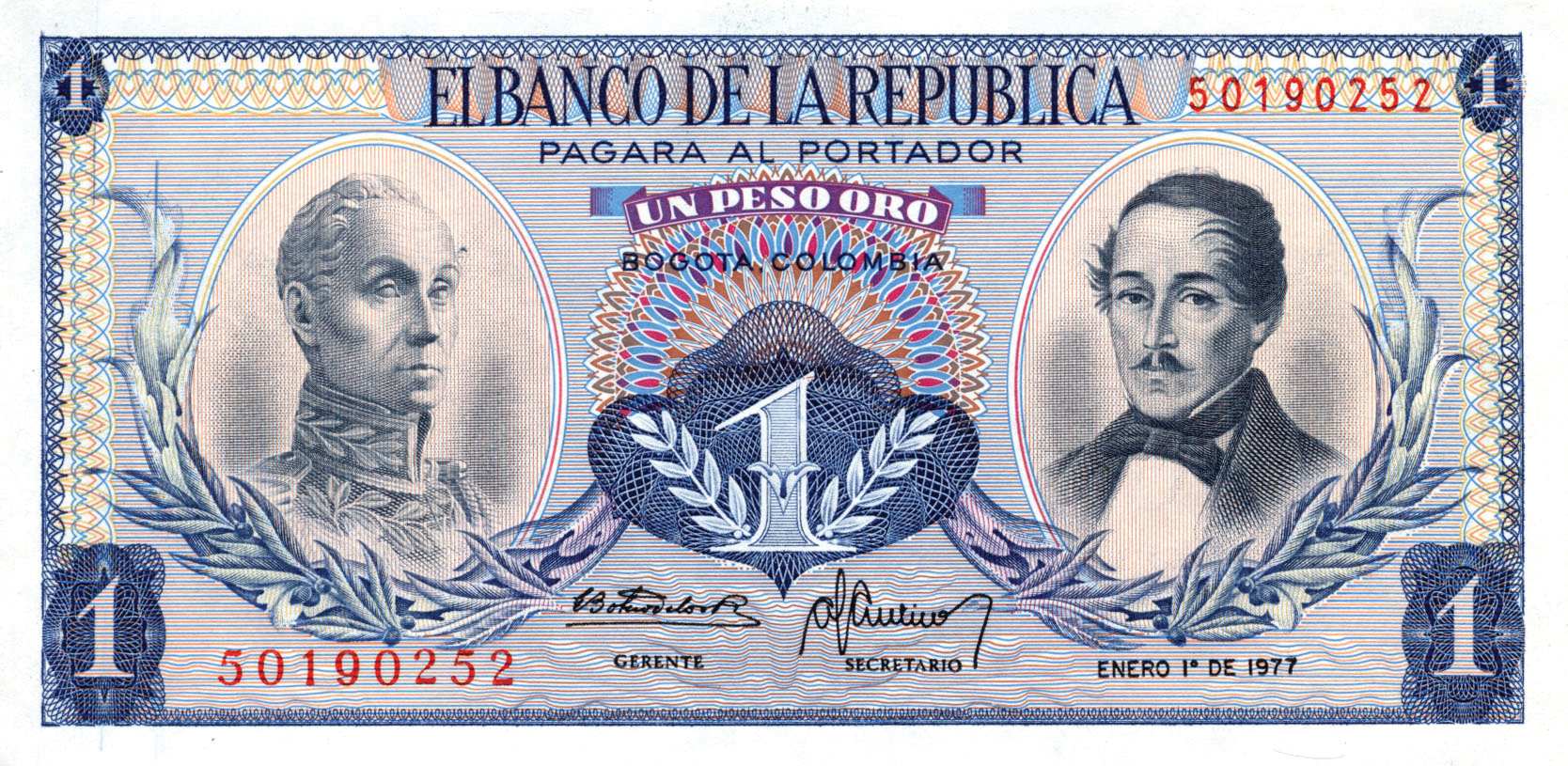  ENERO 1o DE 1977 