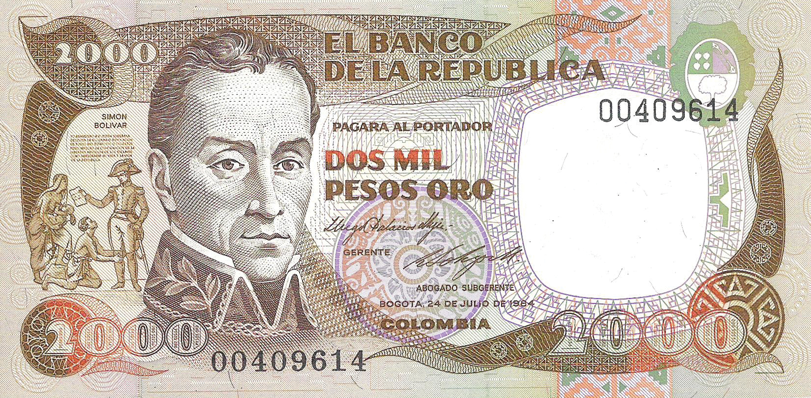  24 DE JULIO DE 1984 Sig 15: Mejía/Manrique Intro: 04 06 1985 