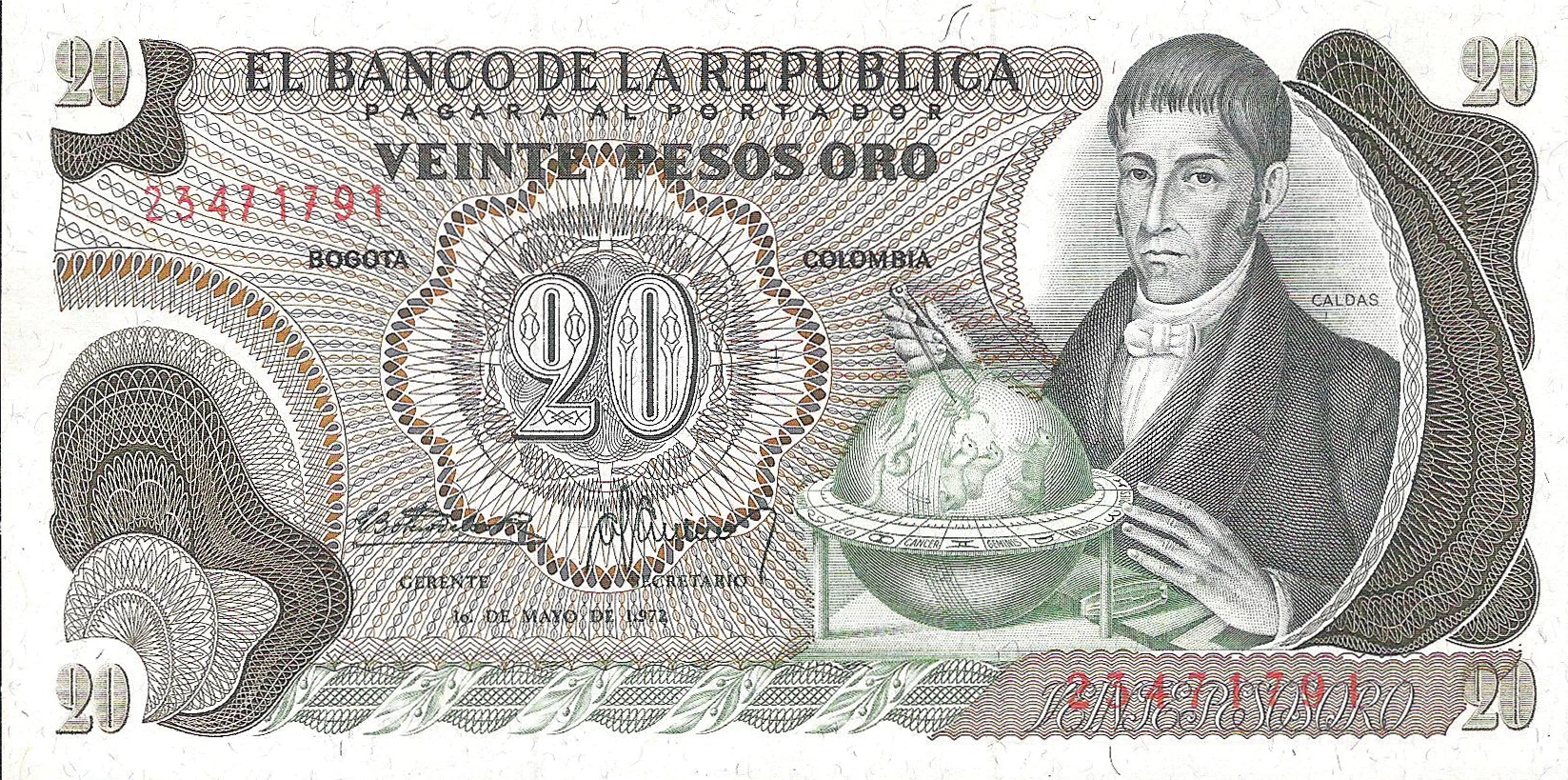 1o DE MAYO DE 1972 Sig 11 Botero/Gutiérrez Banco de la República