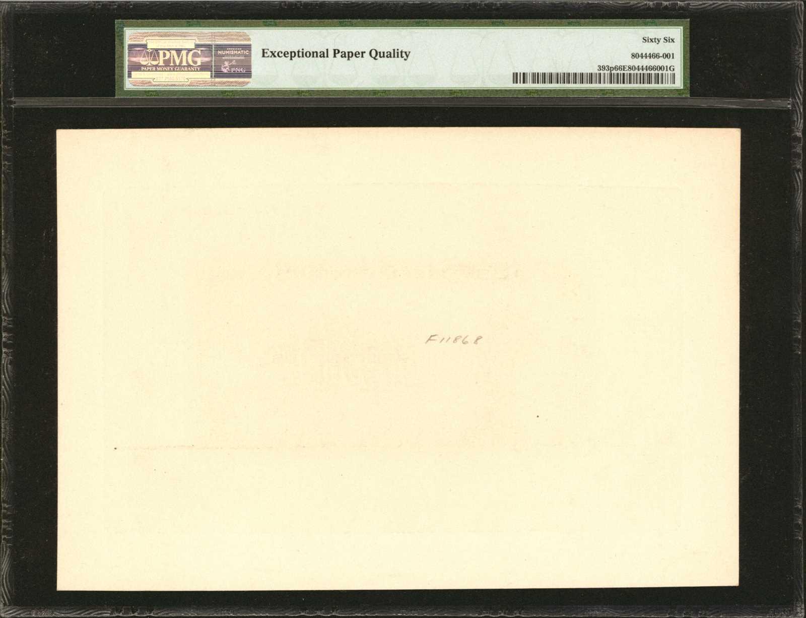  Separate uniface front/back; no ovpt; no perf; no s/n 