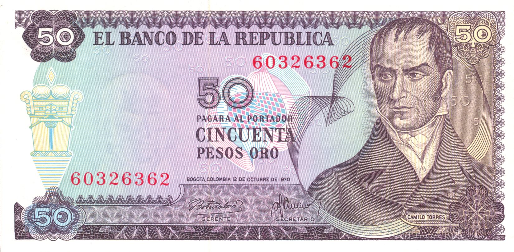  12 DE OCTUBRE DE 1970 Sig 11: Botero/Gutiérrez 