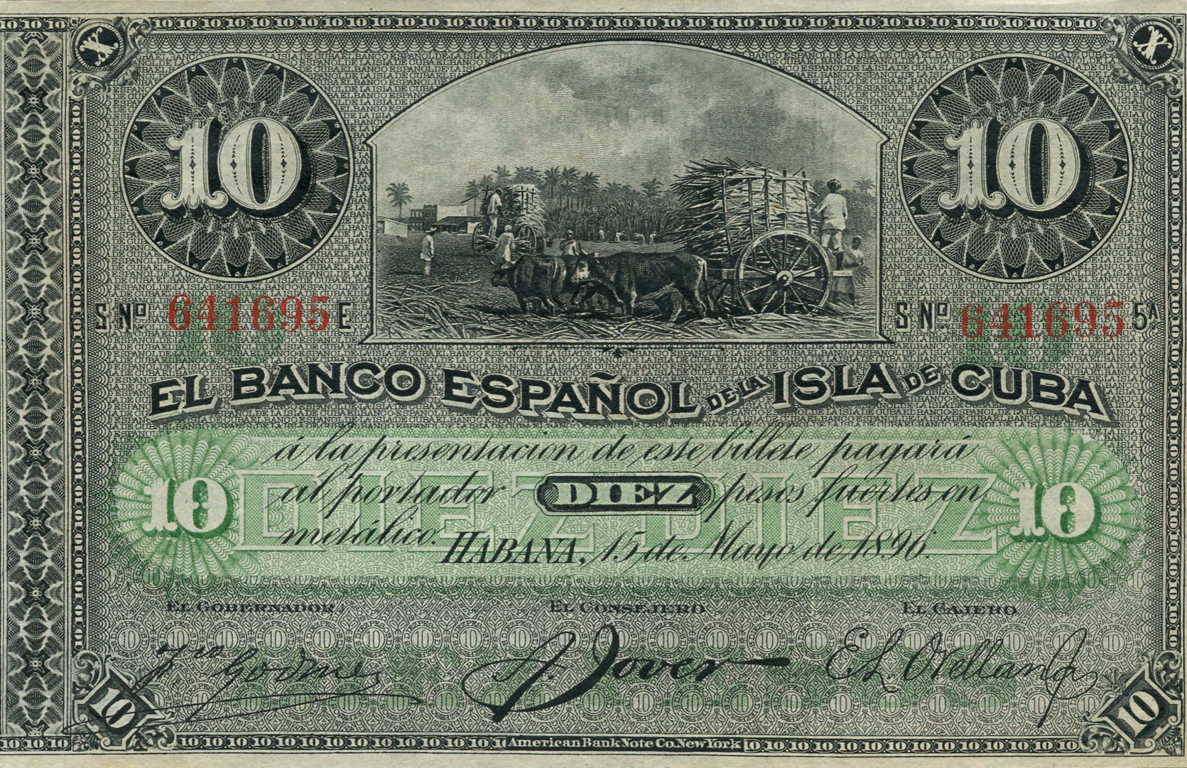  Diagonal red PLATA ovpt back Intro: 26 11 1896 