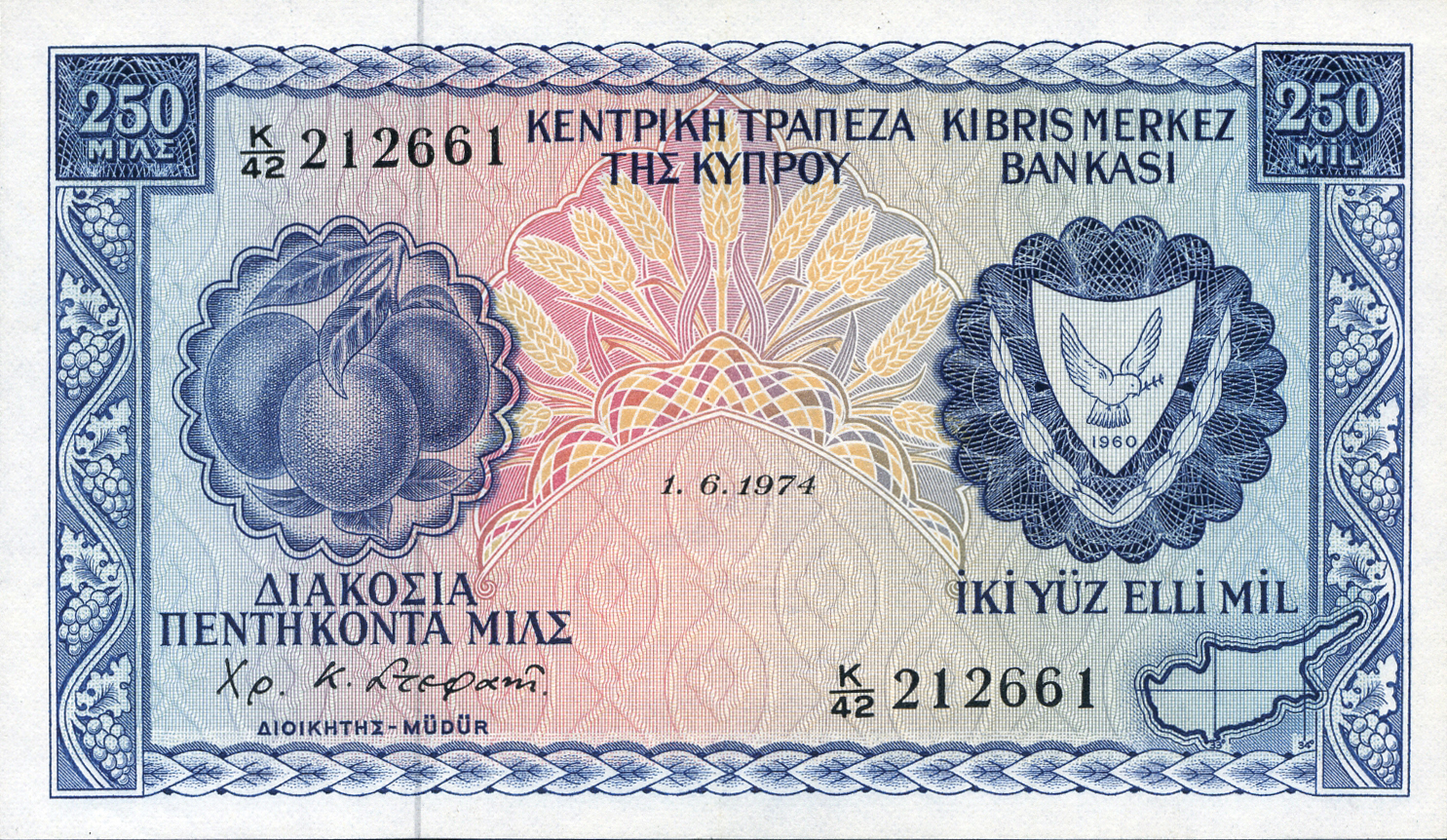  1 6 1974 Prefix K/42 - K/47 