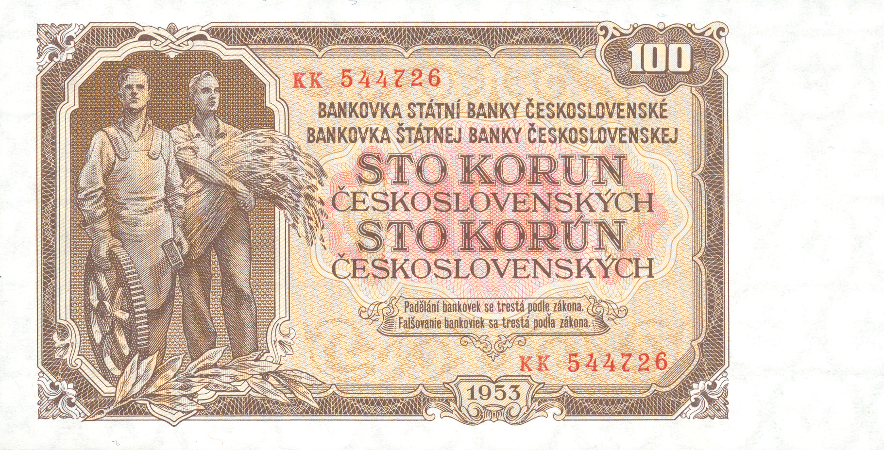  Prefix HA - HV, KA - KV, MA - MV, NA - NV, PA - PV, RA - RV, SA - SV, TA - TV, UA - UV, VA - VV, XA - XV Printer: (Státní Tiskárna Cenin) 