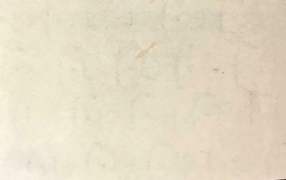  Separate front/back; no ovpt; no perf; no sig ; no s/n 