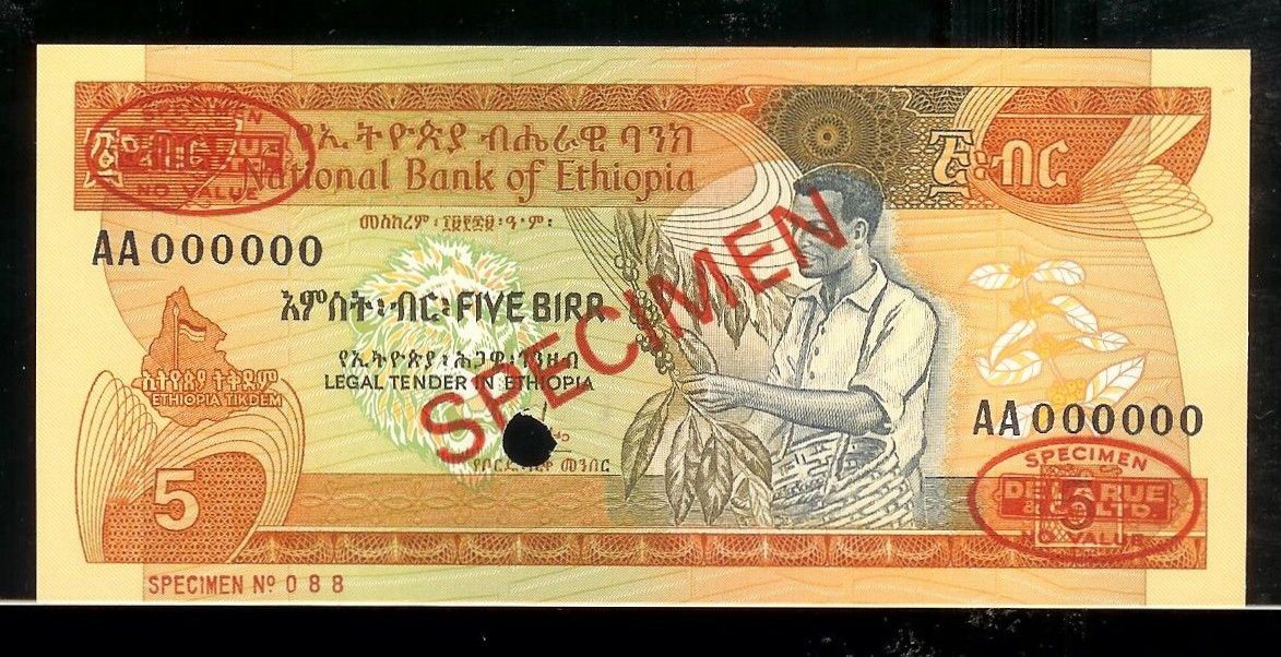  Diagonal red SPECIMEN and DLR oval ovpts; horizontal red SPECIMEN NO # ovpt lower left; all-zero s/n 