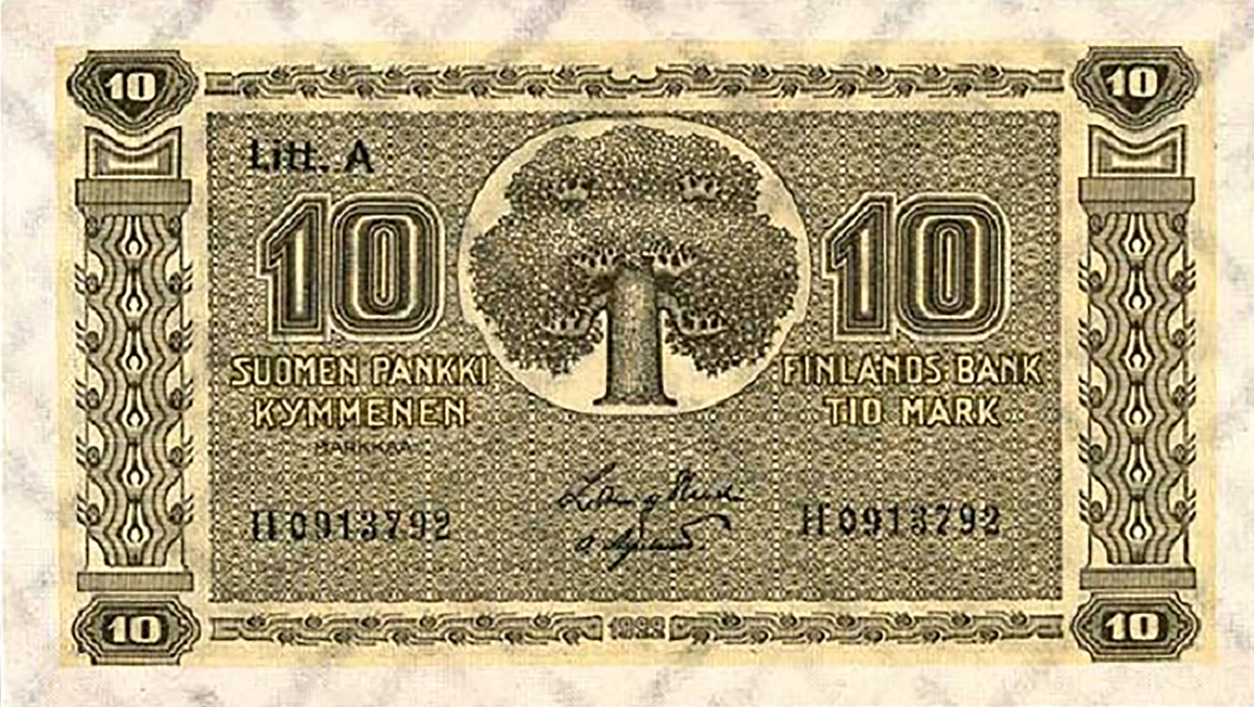  Litt A upper left front 18 sig varieties Wmk: Mesh pattern Yellow underprint Prefix A - P Intro: 22 04 1926 