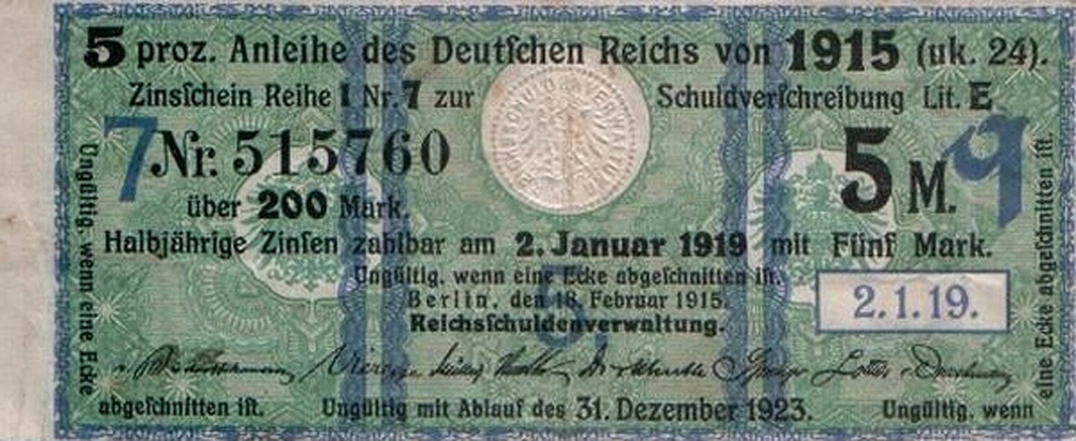  18 Februar 1915 Sig 7 Intro: 23 10 1918 