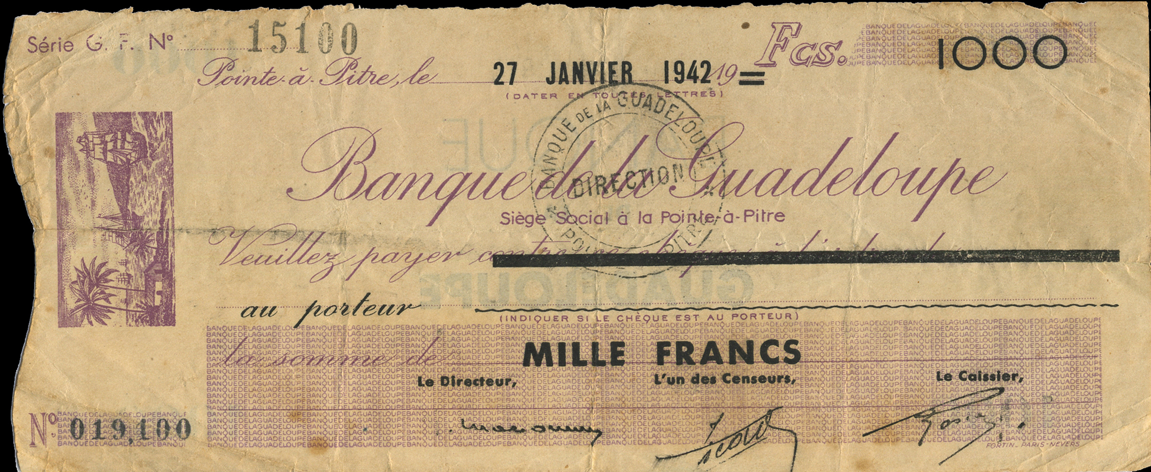  24 JANVIER 1940 Sig Marconnet/Gascon/Picard 