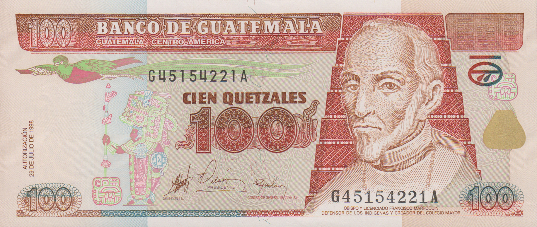  29 DE JULIO DE 1998 Sig 46: Verbena/Velásquez/Aguilar Prefix G Suffix A 