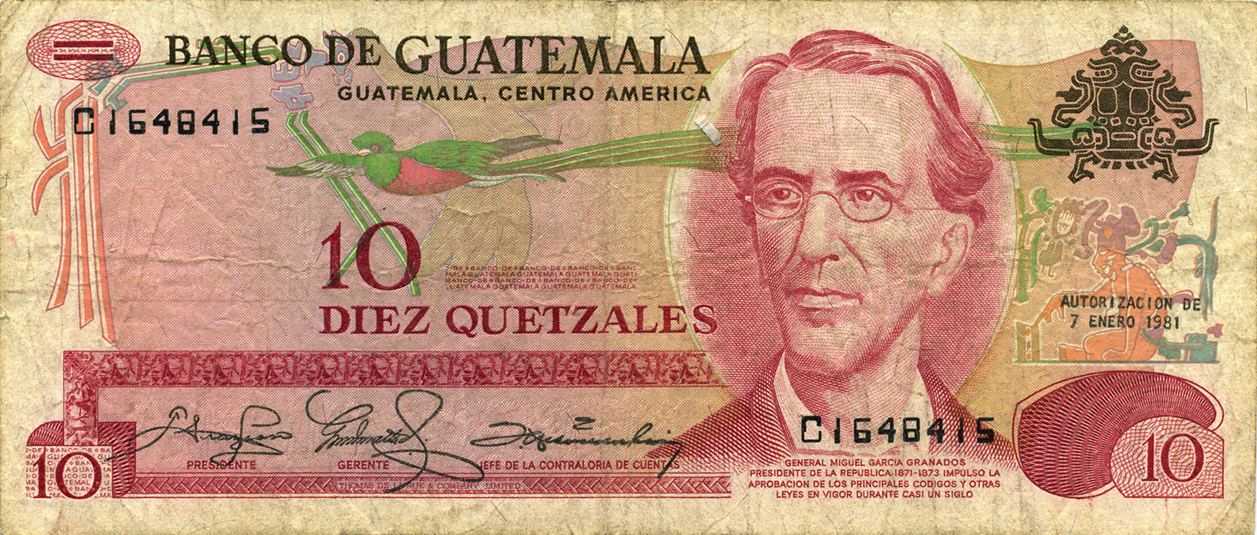  7 ENERO 1981 Sig 21: Grazioso/Matta/Lobos Prefix C 