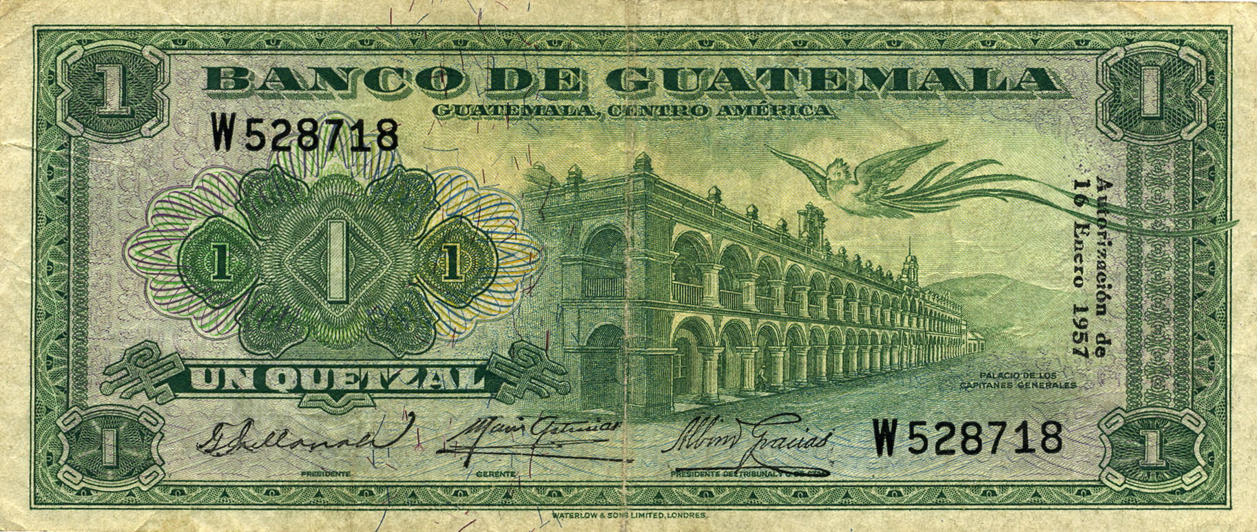  16 Enero 1957 Prefix V, W, X, Y, Z 