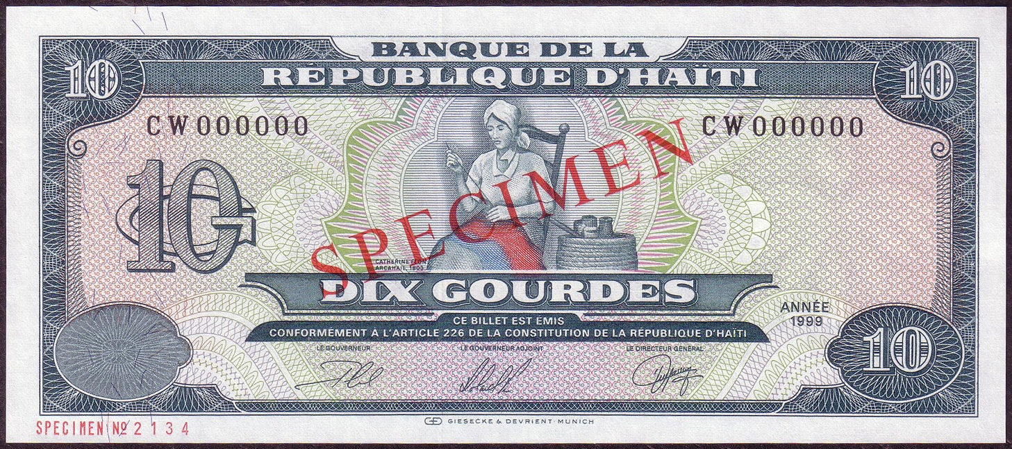  Diagonal red SPECIMEN ovpt front/back; horizontal red SPECIMEN No # ovpt lower left; all-zero s/n 