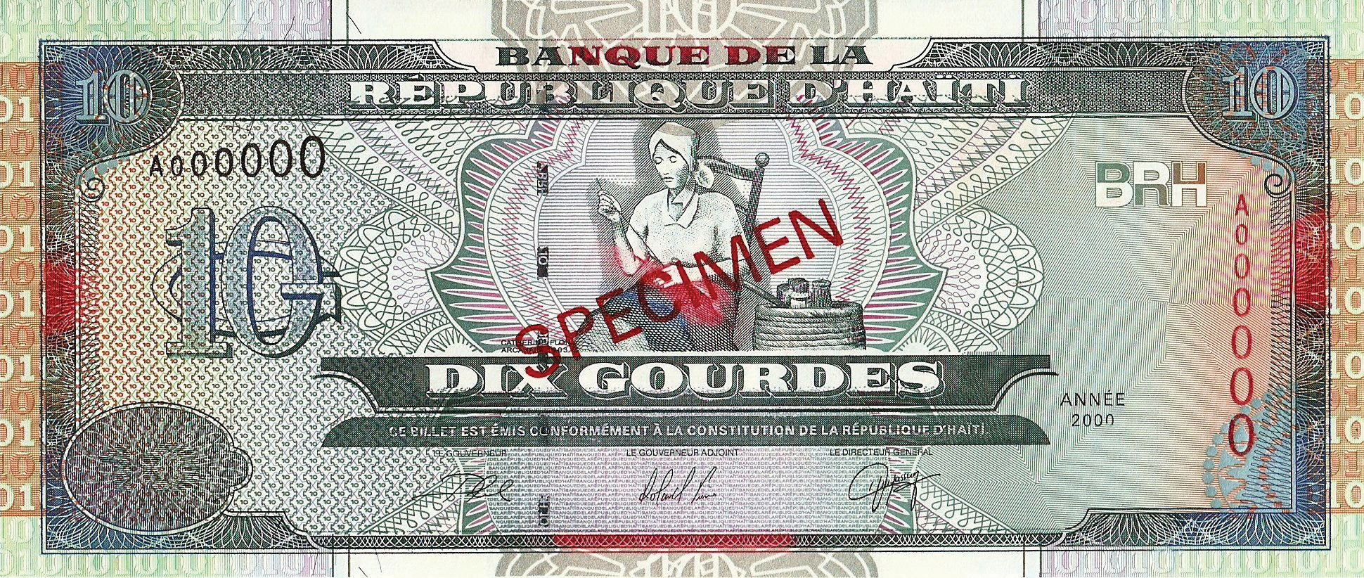  Diagonal red SPECIMEN ovpt front/back; all-zero s/n 