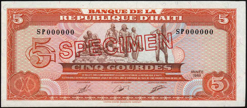  Diagonal red hollow SPECIMEN ovpt front/back; all-zero s/n 