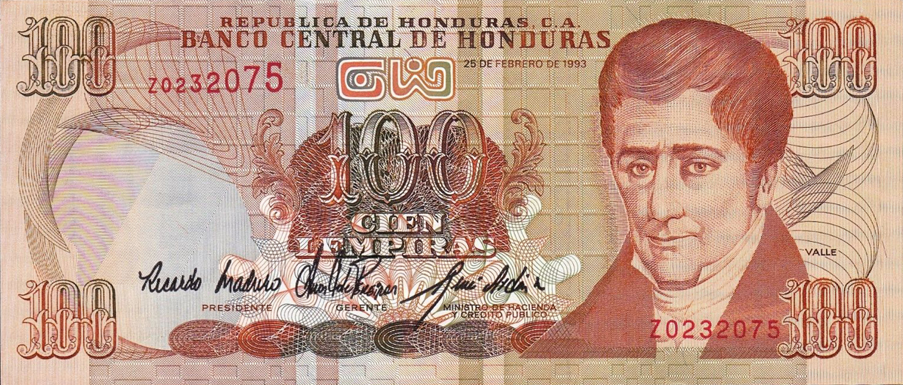  25 DE FEBRERO DE 1993 Prefix Z, AB [Not a typo; AB on 1993, AA on 1994] 