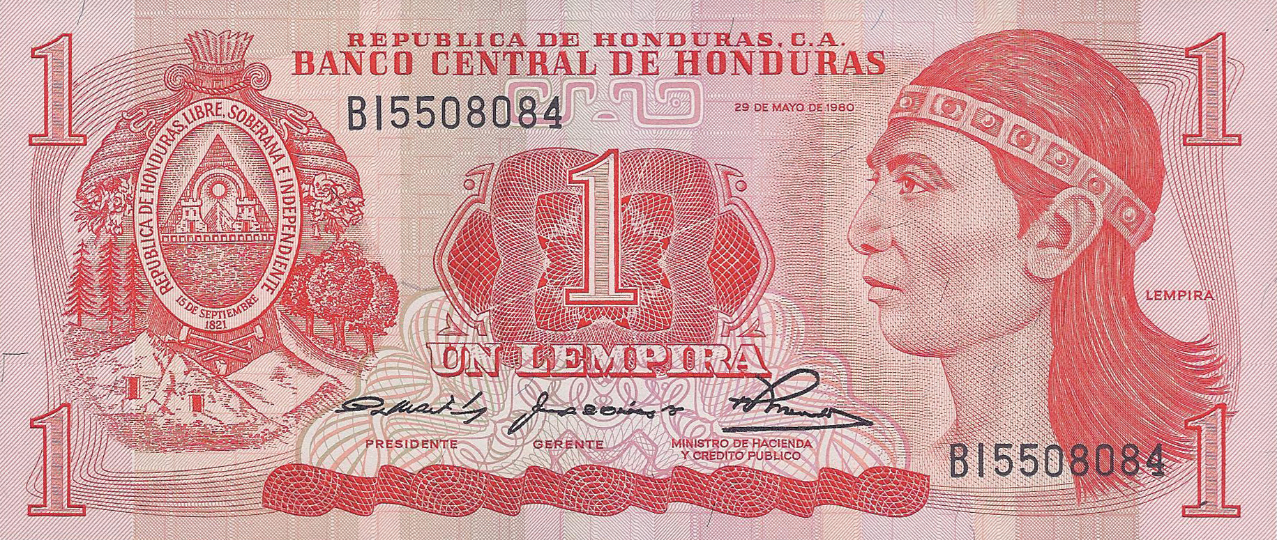  29 DE MAYO DE 1980 Sig 14: Martinez/Rafael/Mendoza No security thread Prefix BF - BK 