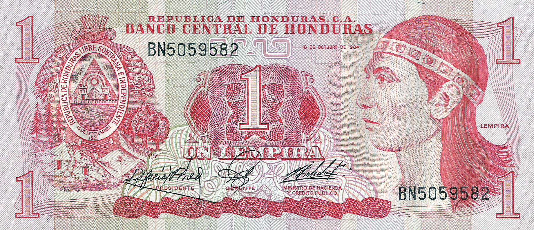  18 DE OCTUBRE DE 1984 Sig 16: Carias/Dala/Fontecha Prefix BL - BN 