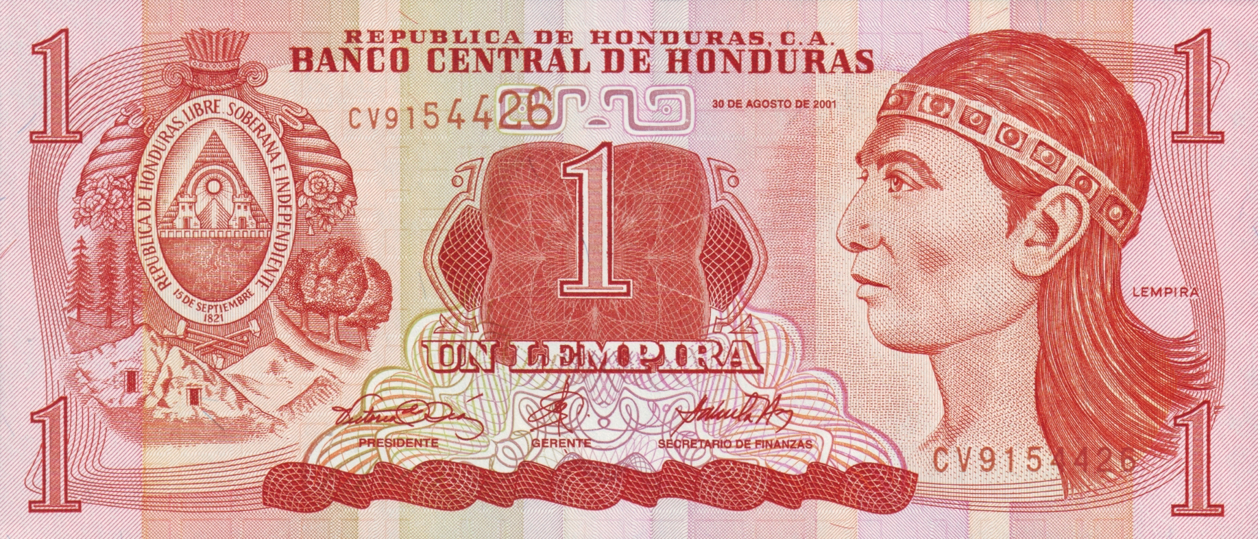  30 DE AGOSTO DE 2001 Prefix CT - CV 