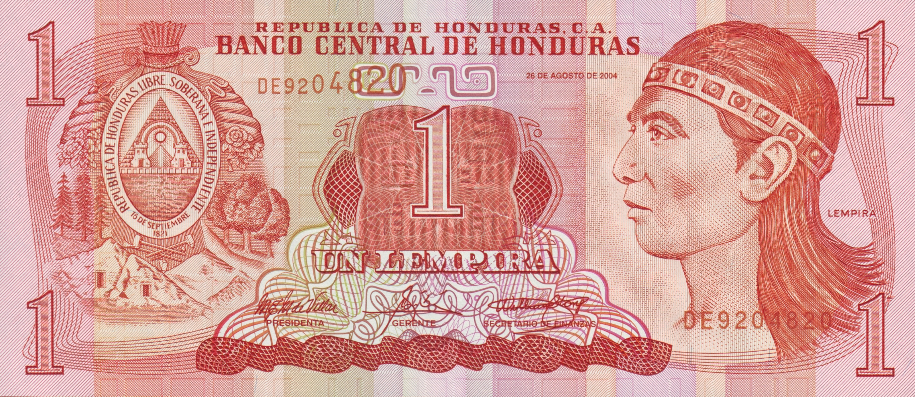  26 DE AGOSTO DE 2004 Sig 26: Mondragón/Pavon/Chong Prefix DD - DL 