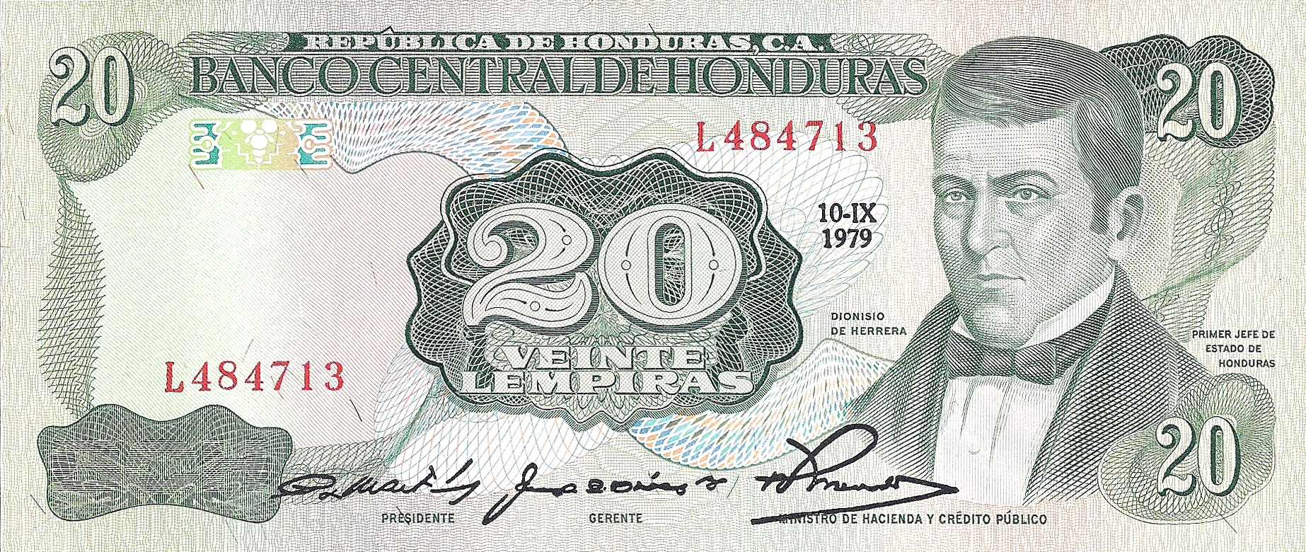  10-IX-1979 Sig 14: Martinez/Rafael/Mendoza Prefix L 