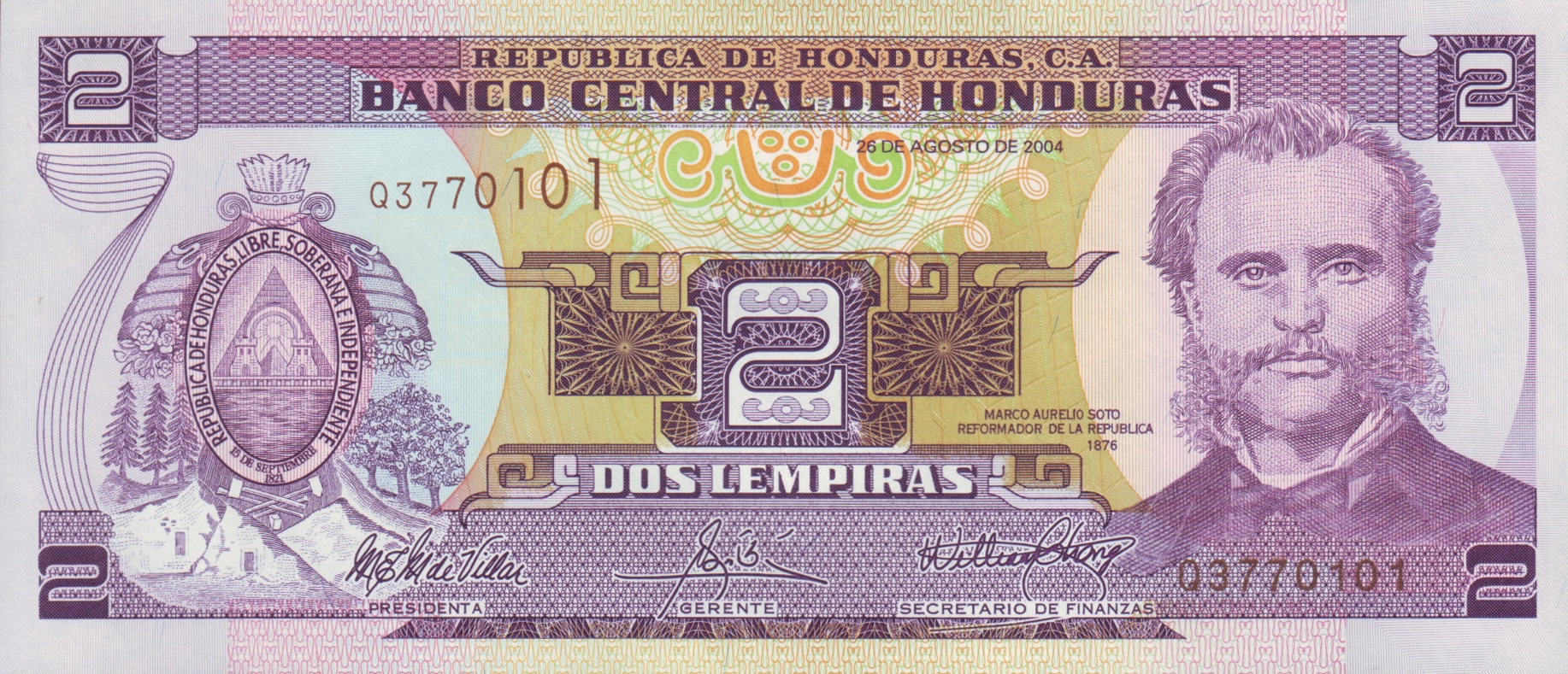  26 DE AGOSTO DE 2004 Sig 26: Mondragón/Pavon/Chong Prefix P - R 