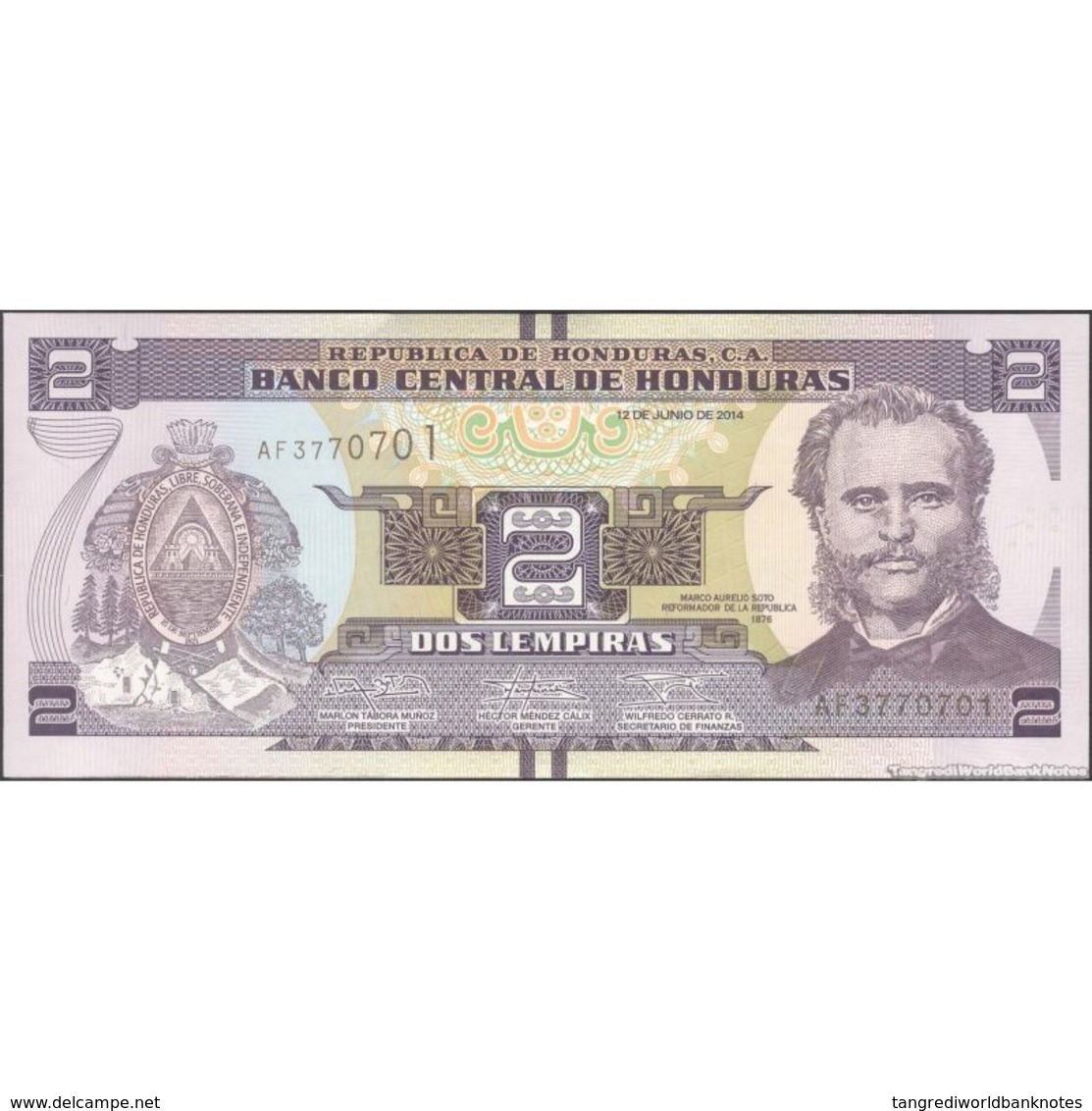  12 DE JUNIO DE 2014 Sig 32: Tábora/Méndez/Cerrato Prefix AB - AF 