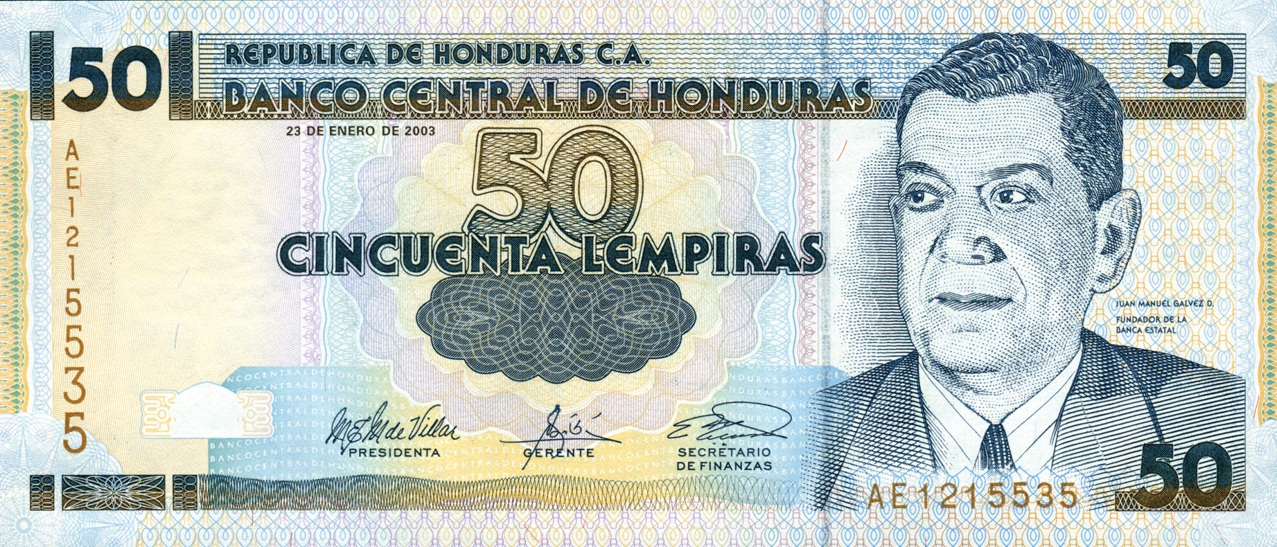  23 DE ENERO DE 2003 Sig 25: Mondragón/Pavon/Alvarado Prefix AE 