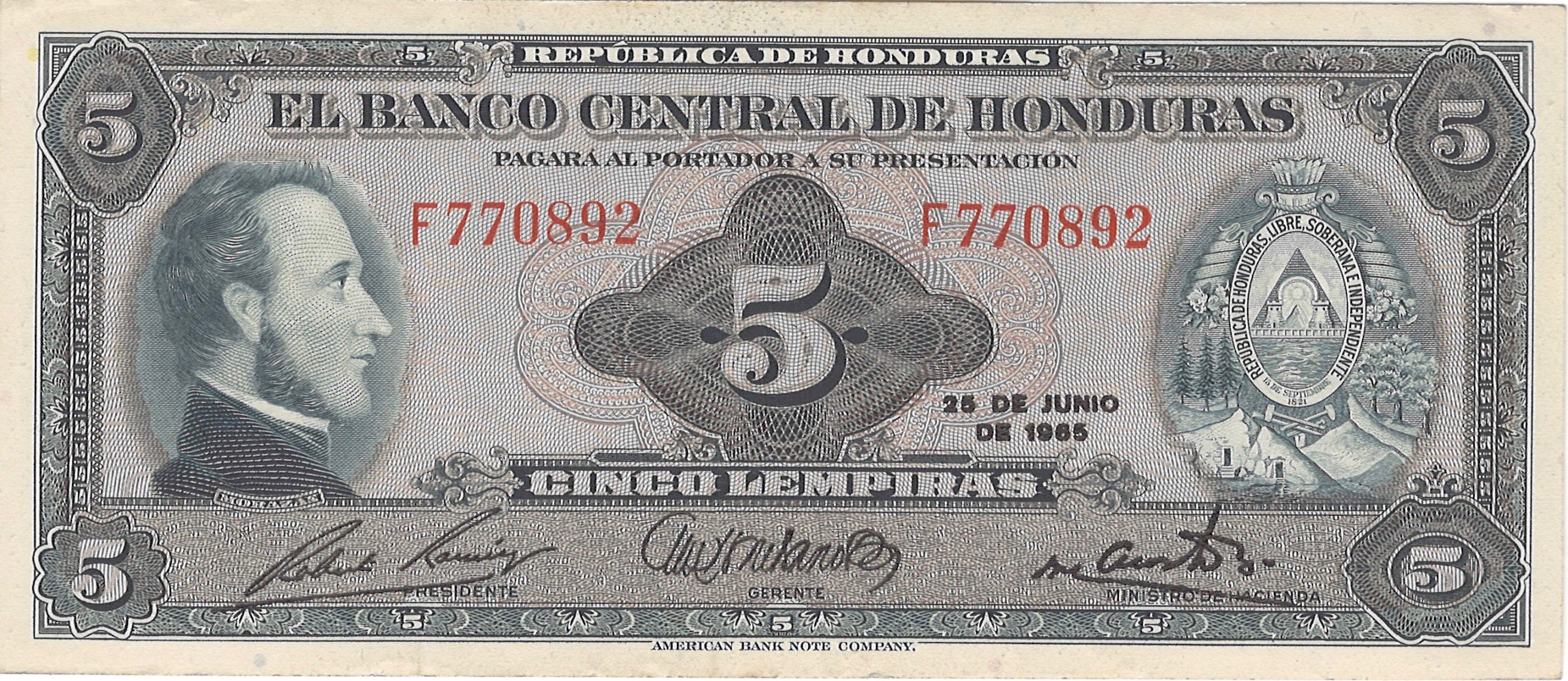  25 DE JUNIO DE 1965 Sig 8: Ramírez/Medrano/Acosta 