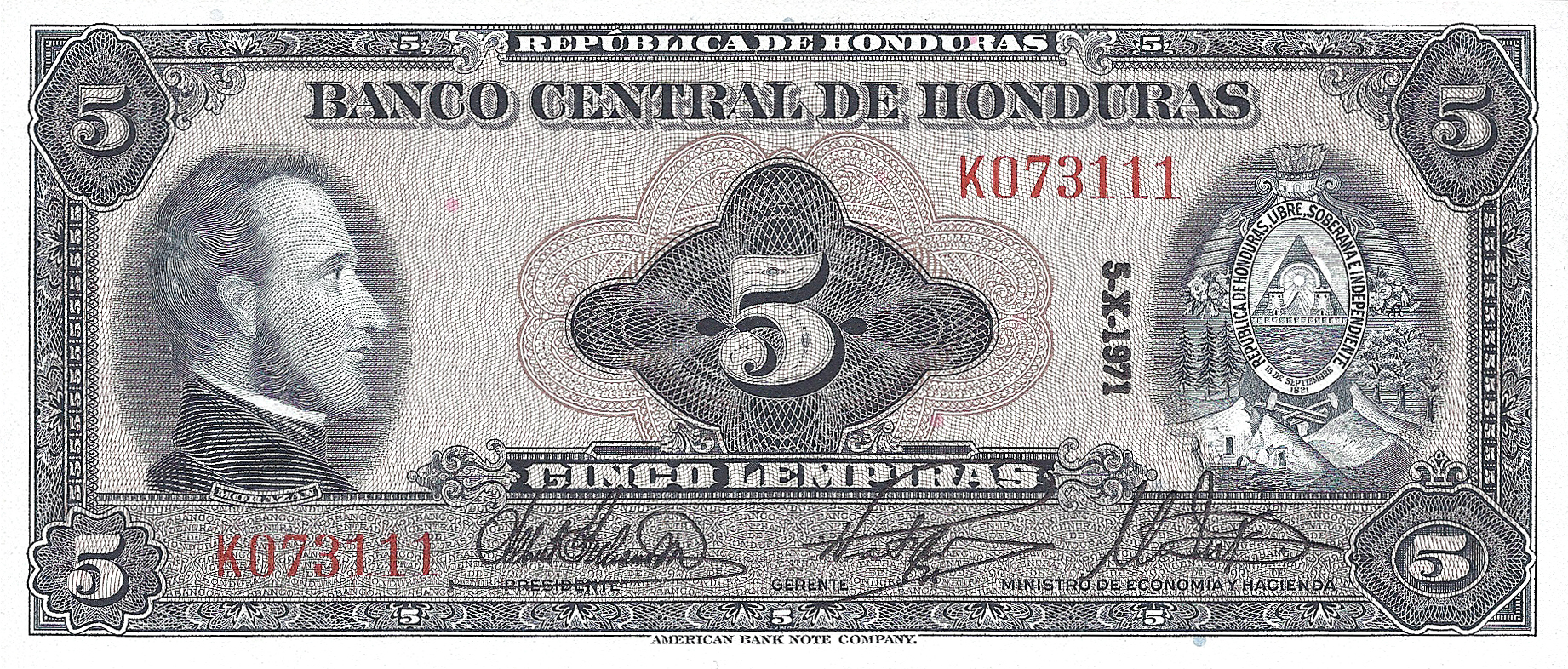  5-X-1971 Sig 9: Galeano/Mendoza/Mondragón Prefix J, K 