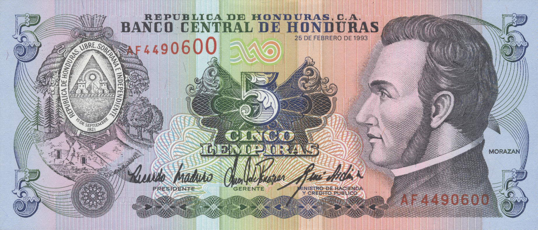  25 DE FEBRERO DE 1993 Prefix AF 