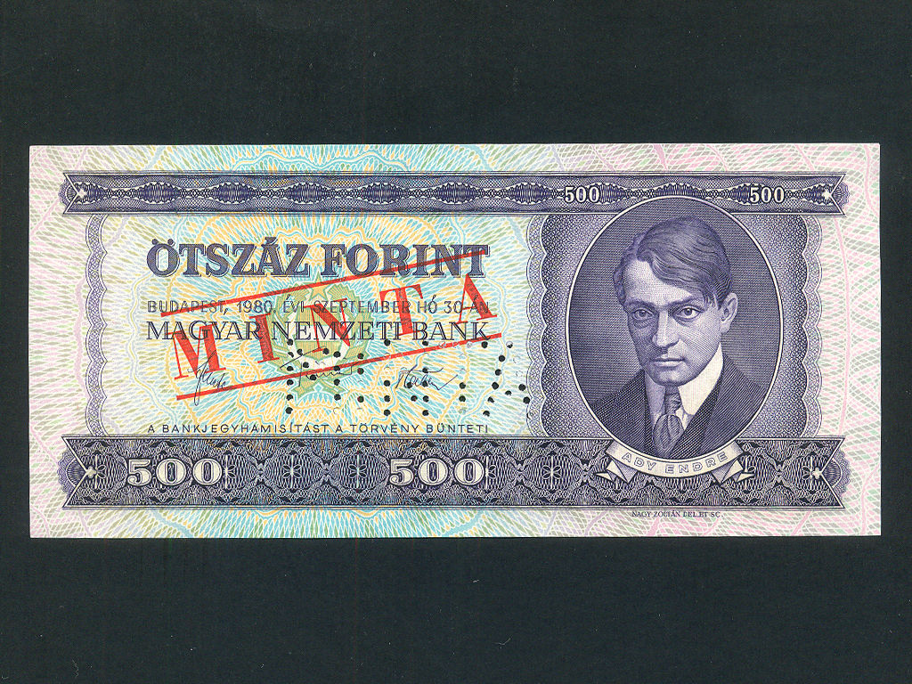  Diagonal red MINTA ovpt front; two vertical red MINTA ovpts back; horizontal MINTA perf; low s/n 