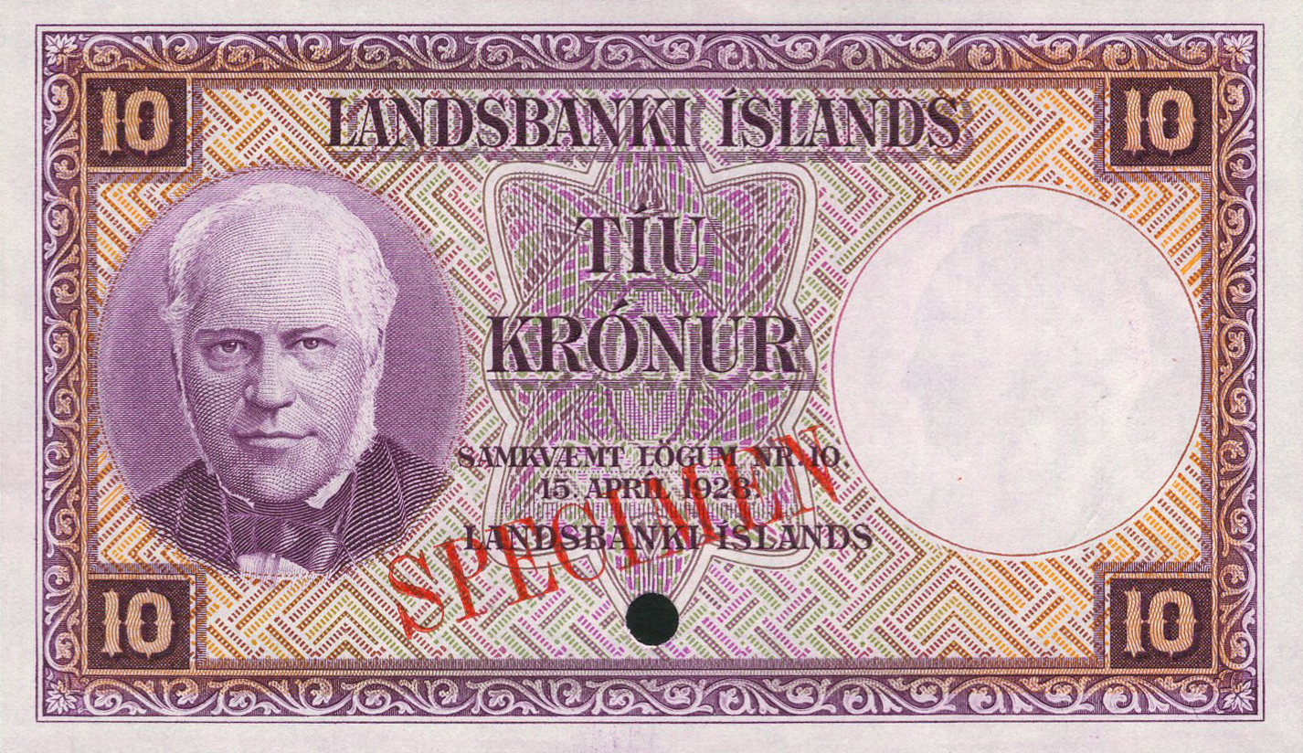  Purple; diagonal red SPECIMEN ovpt front; no sig ; no s/n 