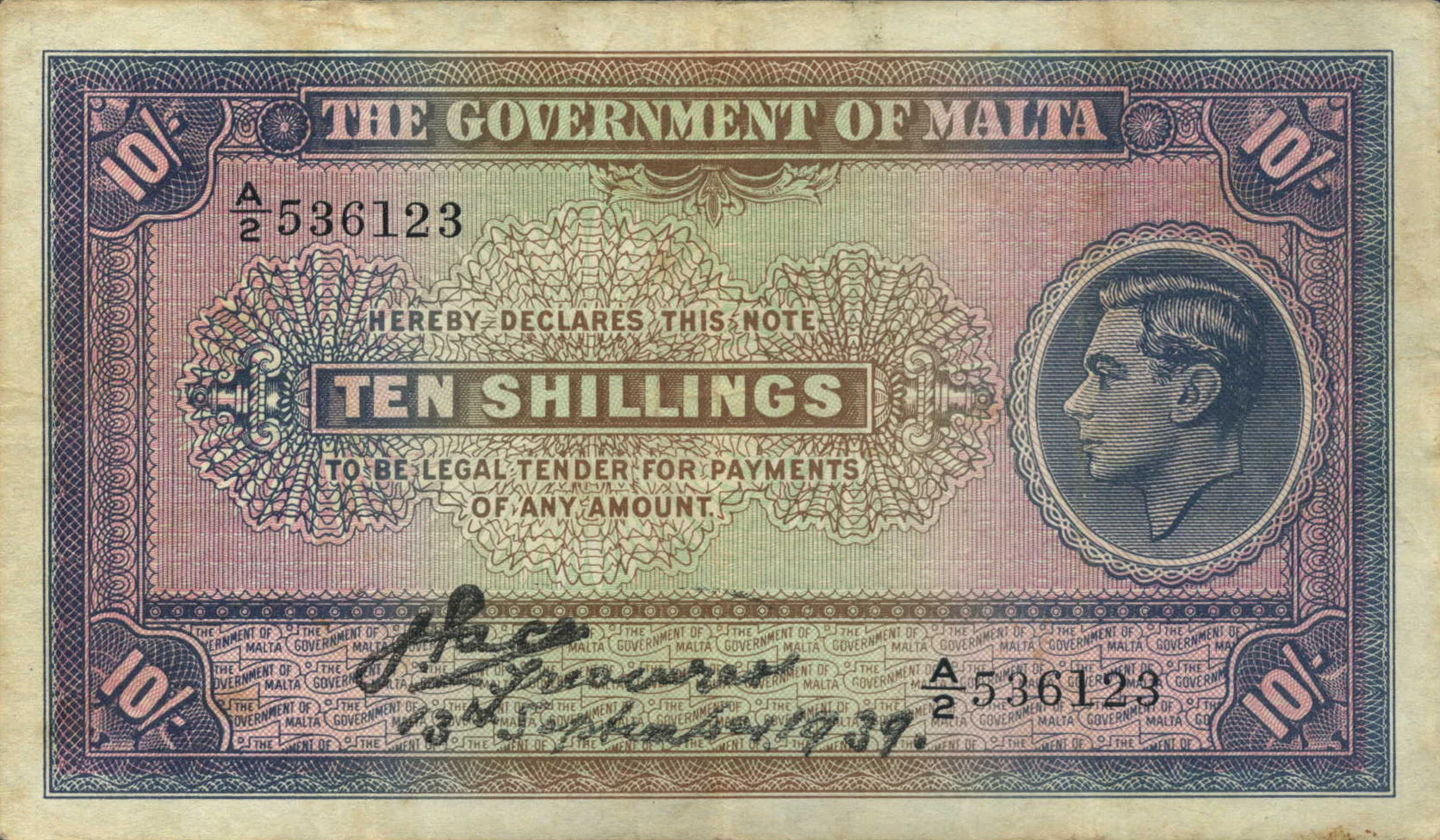  13th September, 1939 Sig 1: Pace Prefix A/1, A/2 Intro: 05 06 1940 