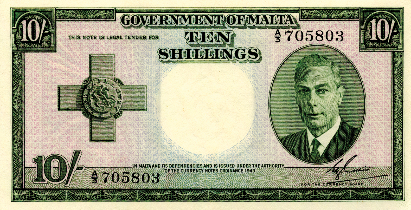  1949 Sig 2: Cuschieri Prefix A/1 - A/4 Intro: 08 05 1951 