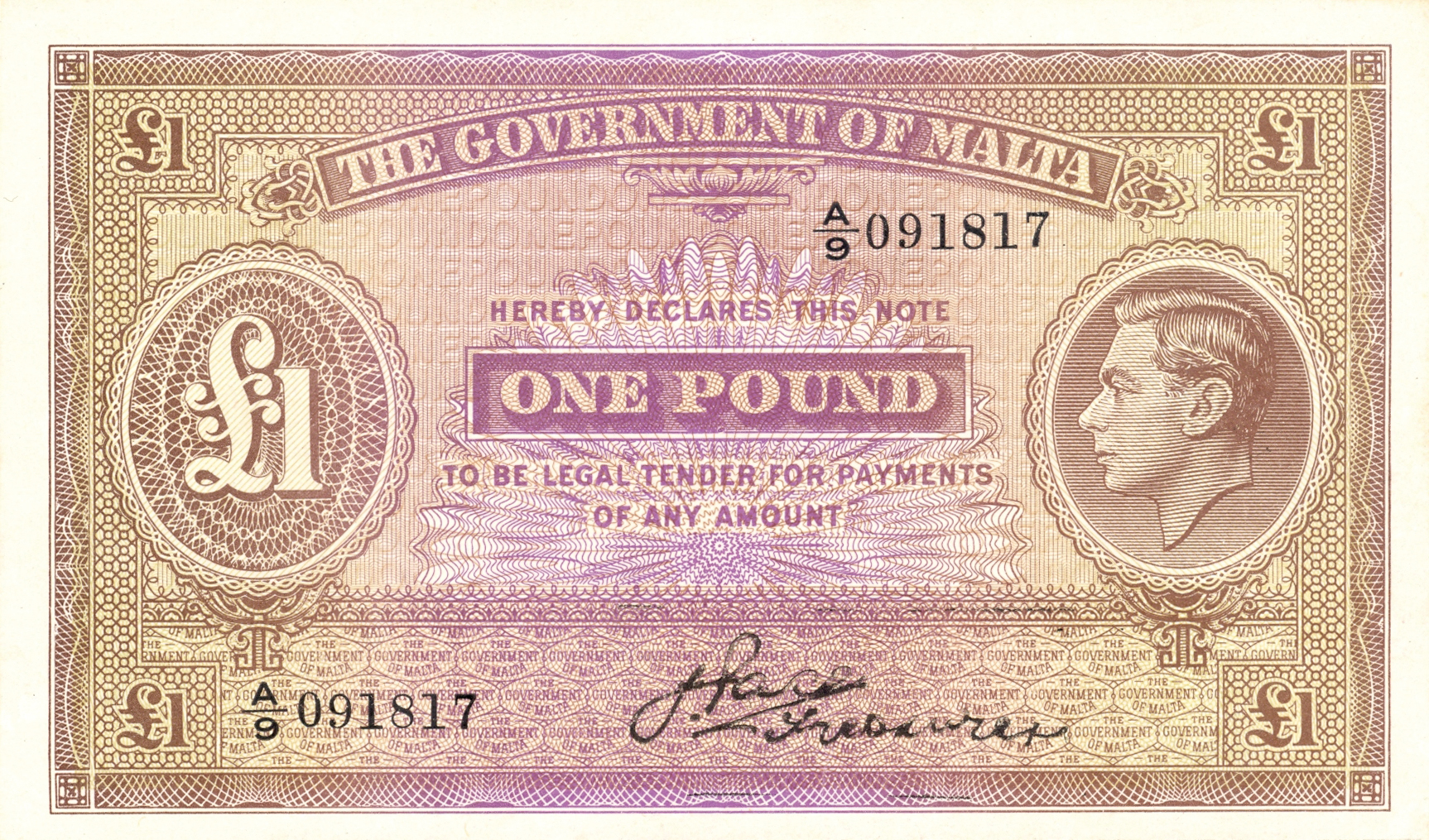  No date Sig 1: Pace Prefix A/5 - A/9 Intro: 1940 