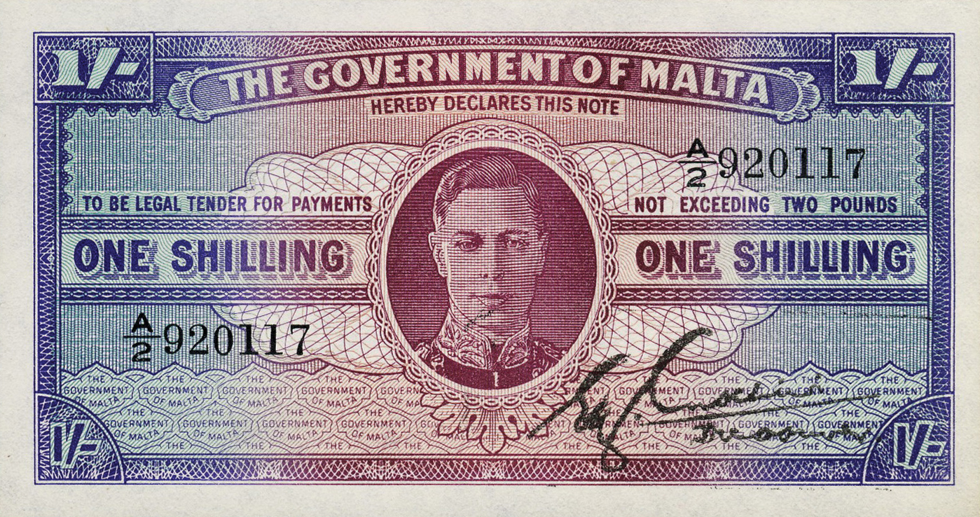  No date Sig 2: Cuschieri Prefix A/1, A/2 Intro: 13 04 1943 