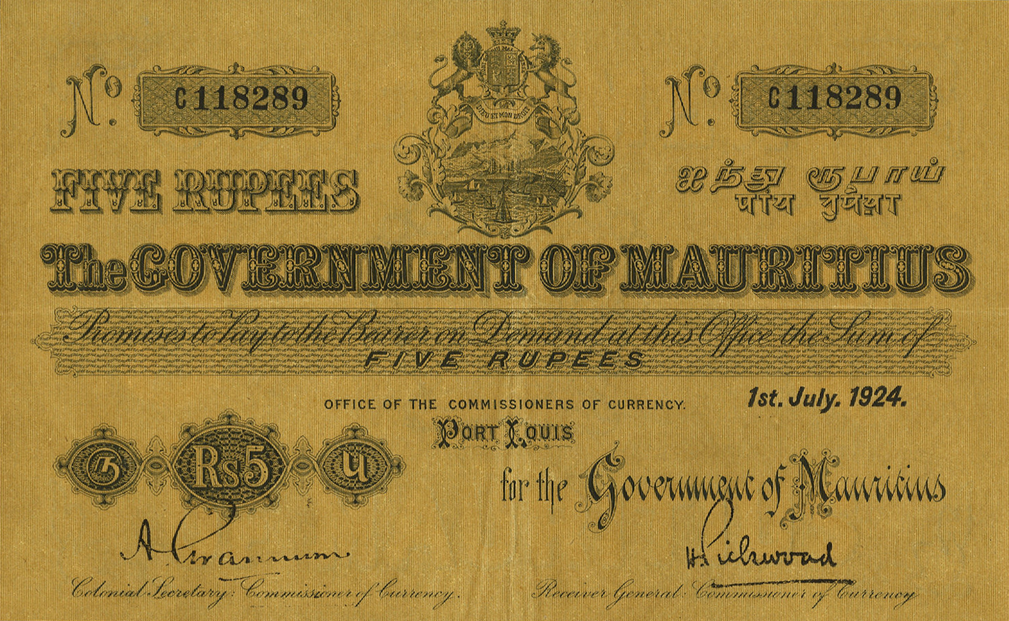  1st July 1924 Sig 4: Grannum/Pickwoad s/n B 823,001 - B 1,000,000 (1924 - 1926), s/n C 000,001 - C 608,000 (1926 - 1932) 