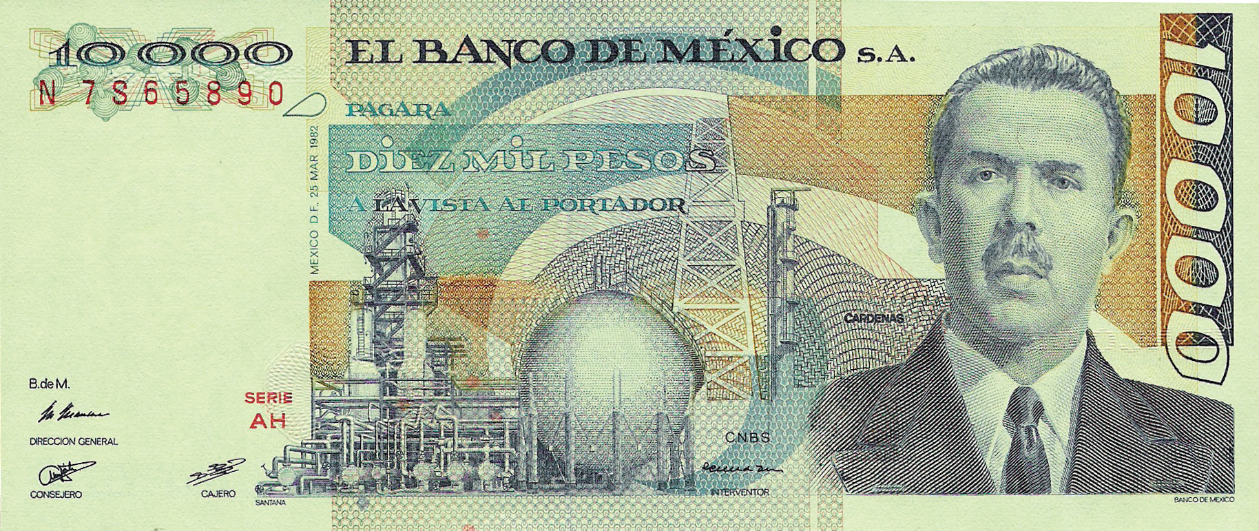  25 MAR 1982 Series W - Z, AA - BN 