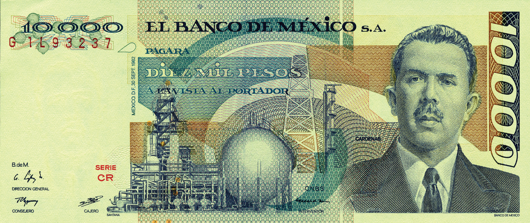  30 SEPT 1982 Series BP - CT 